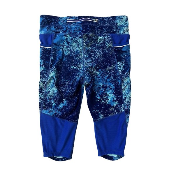 SOLD Athleta Capri Leggings Bundle x 2 Size Medium With Phone Pockets - Picture 3 of 11